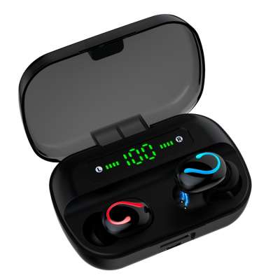 Q82 TWS Bluetooth 5.0 Earphones Mini Wireless Stereo Gaming Earbuds Sports Headsets with Charging Case